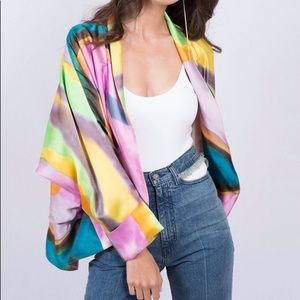 LAST CHANCE! NWT Rachel Comey 100% silk Weir Jacket